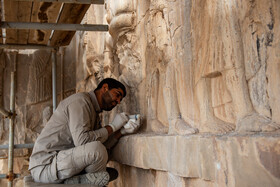 از گسل تا مرمت محوطه جهانی  نقش رستم -شیراز