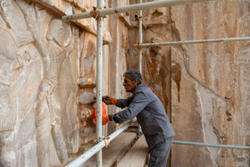 از گسل تا مرمت محوطه جهانی  نقش رستم -شیراز