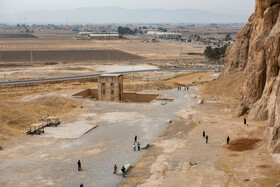 از گسل تا مرمت محوطه جهانی  نقش رستم -شیراز
