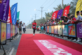 بیش از پنج هزار ورزشکار در ماراتن کیش دویدند