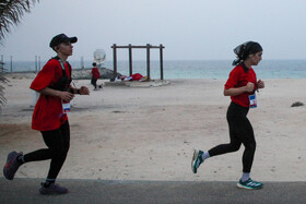 بیش از پنج هزار ورزشکار در ماراتن کیش دویدند