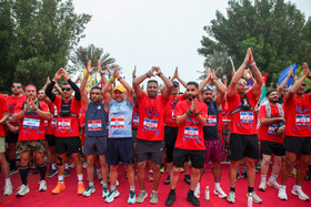 بیش از پنج هزار ورزشکار در ماراتن کیش دویدند