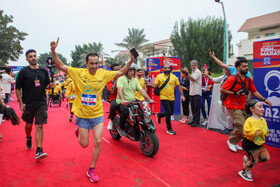 بیش از پنج هزار ورزشکار در ماراتن کیش دویدند