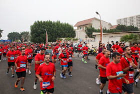 بیش از پنج هزار ورزشکار در ماراتن کیش دویدند