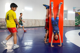 افتتاح خانه کشتی شهر طرقبه