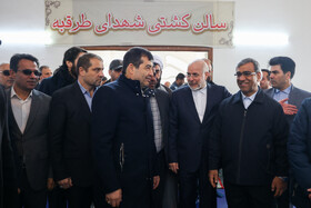 افتتاح خانه کشتی شهر طرقبه