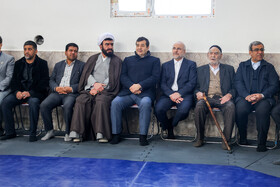 افتتاح خانه کشتی شهر طرقبه