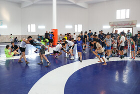 افتتاح خانه کشتی شهر طرقبه