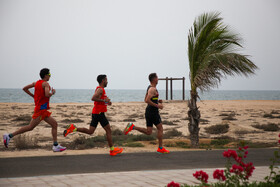 بیش از پنج هزار ورزشکار در ماراتن کیش دویدند