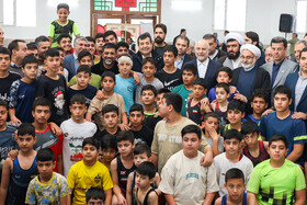 افتتاح خانه کشتی شهر طرقبه