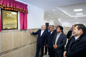 افتتاح سالن ۶۵۰۰ نفری شهید رئیسی مجموعه ثامن مشهد