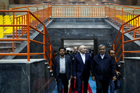 افتتاح سالن ۶۵۰۰ نفری شهید رئیسی مجموعه ثامن مشهد