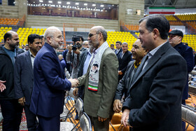 افتتاح سالن ۶۵۰۰ نفری شهید رئیسی مجموعه ثامن مشهد