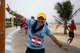 بیش از پنج هزار ورزشکار در ماراتن کیش دویدند