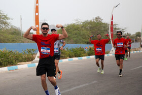 بیش از پنج هزار ورزشکار در ماراتن کیش دویدند