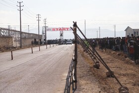 برگزاری رقابت اتومبیل رانی (درگ۴۰۰ متر )در بجنورد