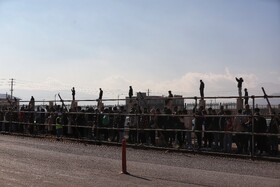 برگزاری رقابت اتومبیل رانی (درگ۴۰۰ متر )در بجنورد