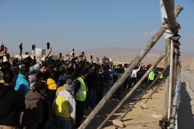 برگزاری رقابت اتومبیل رانی (درگ۴۰۰ متر )در بجنورد