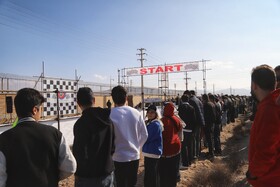 برگزاری رقابت اتومبیل رانی (درگ۴۰۰ متر )در بجنورد