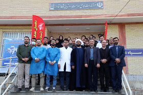 برگزاری اردوی جهادی راهیان خدمت در روستای نقدوز شهرستان اهر