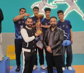 تیم قم به لیگ برتر شمشیربازی صعود کرد