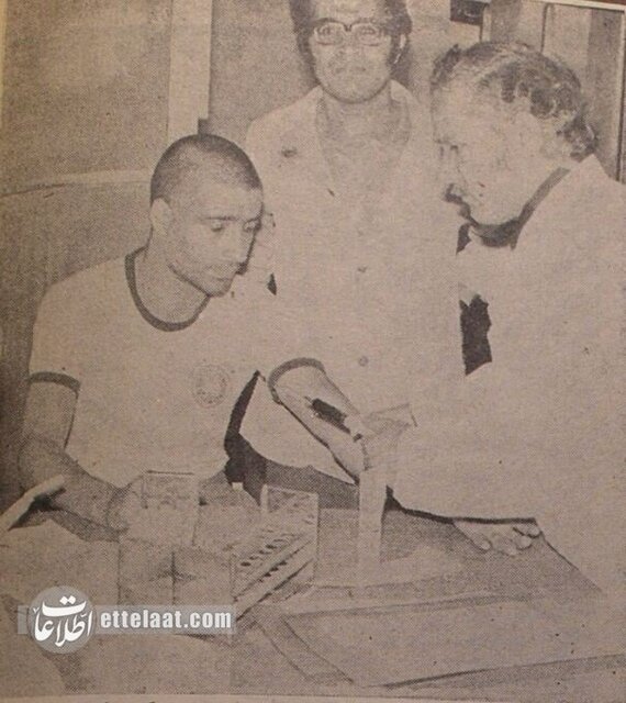 عکسهای دیده نشده از علی پروین و ناصر حجازی در آزمایشگاه!