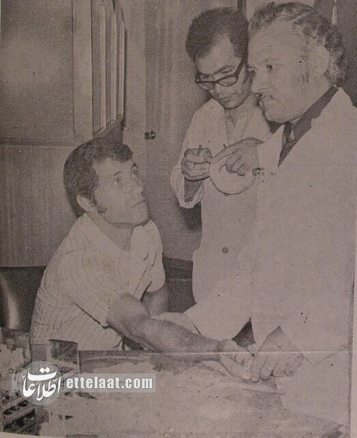 عکس‌های دیده نشده از علی پروین و ناصر حجازی در آزمایشگاه!