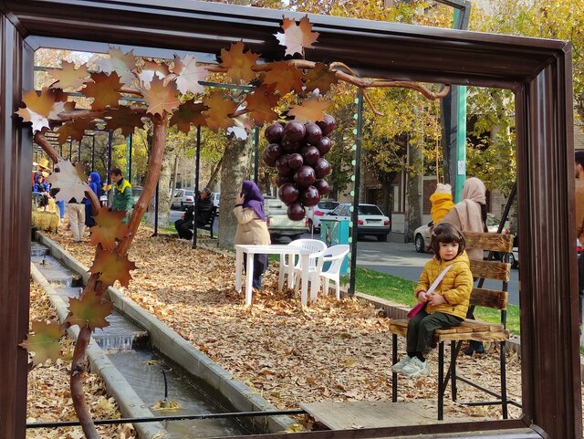 اجرای طرح گذر پاییز در بلوار سیفالدوله ملایر