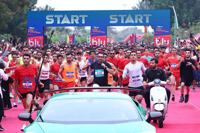 برگزاری«ماراتن کیش»  با وجود مخالفت فدراسیون/ رقابت بیش از ۵ هزار دونده زن و مرد