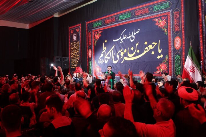 عزاداری امامزاده جعفر بن موسی الکاظم (ع) در پیشوا برگزار شد