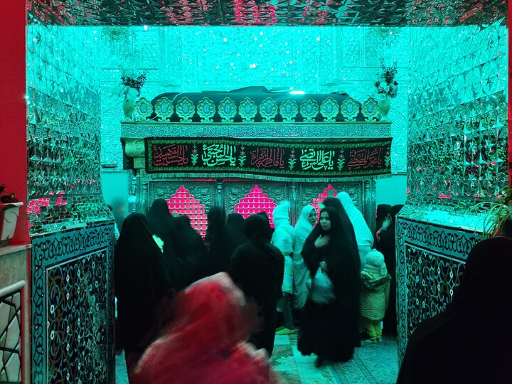 عزاداری امامزاده جعفر بن موسی الکاظم (ع) در پیشوا برگزار شد