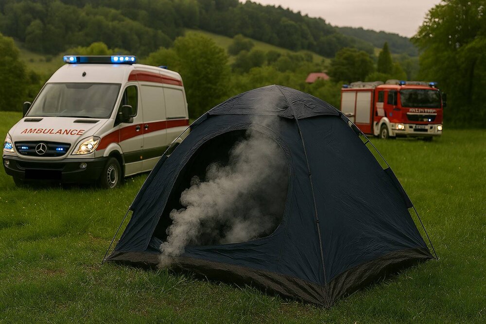 نجات چهار عضو یک خانواده از مسمومیت با مونوکسیدکربن در شیراز