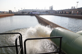 آیین افتتاح پروژه انتقال آب دریای عمان به اصفهان