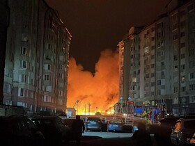 حملات هوایی سنگین روسیه به منطقه کی‌یف هم‌زمان با مذاکرات آمریکا-اوکراین