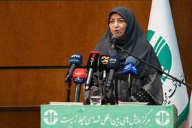 سخنرانی شینا انصاری، معاون رئیس‌جمهور و رئیس سازمان حفاظت محیط زیست در آیین افتتاحیه هفته زن و تکریم مقام مادر