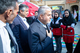 بازدید سیدرضا صالحی امیری، وزیر میراث فرهنگی، گردشگری و صنایع دستی از خانه تاریخی امام خمینی (ره) در خمین