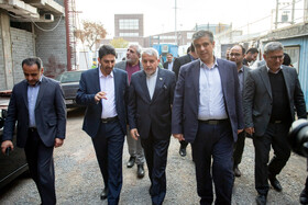 بازدید سیدرضا صالحی امیری، وزیر میراث فرهنگی، گردشگری و صنایع دستی از نمایشگاه از پروژه در حال ساخت موزه بزرگ اراک