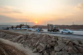 بازدید از پروژه آزادراه شهید سلیمانی در قم