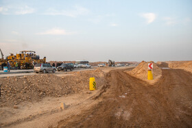 بازدید از پروژه آزادراه شهید سلیمانی در قم