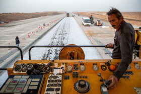 بازدید از پروژه آزادراه شهید سلیمانی در قم