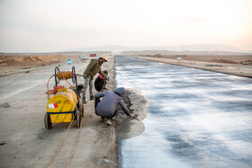 بازدید از پروژه آزادراه شهید سلیمانی در قم