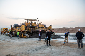 بازدید از پروژه آزادراه شهید سلیمانی در قم