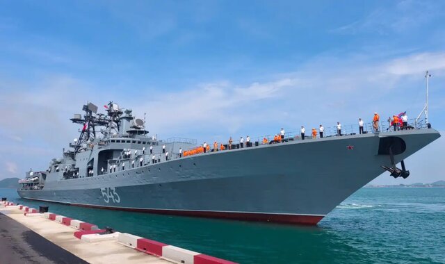 کشتی‌های روسی وارد دریای سرخ شدند