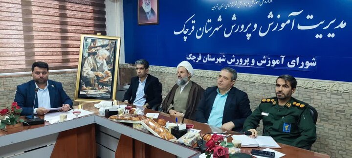 کلنگ‌زنی دو مدرسه ۱۵ کلاسه در قرچک با حمایت خیرین/ پیگیری غربالگری دانش‌آموزان شهرستان در چارچوب برنامه ملی «نماد»