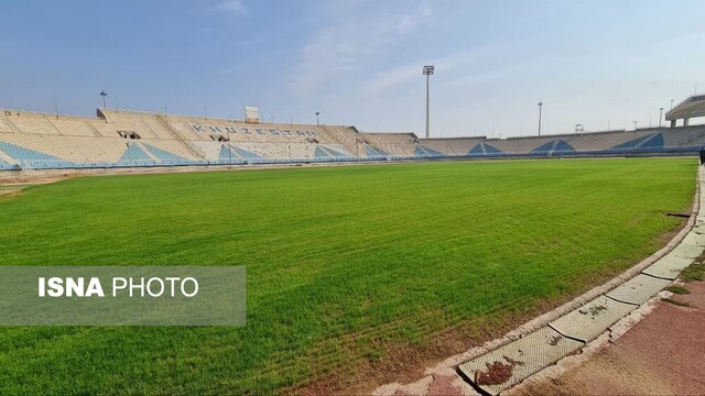 وزشگاه غدیر اهواز سبزتر شد