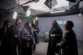 حضور فرزانه صادق مالواجِرد، وزیر راه و شهرسازی در ایسنا