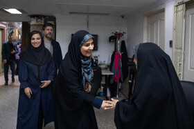 حضور فرزانه صادق مالواجِرد، وزیر راه و شهرسازی در ایسنا