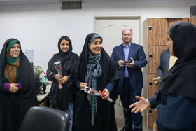 حضور فرزانه صادق مالواجِرد، وزیر راه و شهرسازی در ایسنا