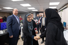 حضور فرزانه صادق مالواجِرد، وزیر راه و شهرسازی در ایسنا