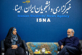 حضور فرزانه صادق مالواجِرد، وزیر راه و شهرسازی در ایسنا